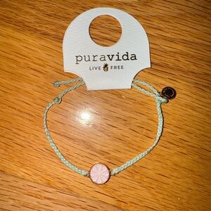 Pura Vida Flower Charm Bracelet